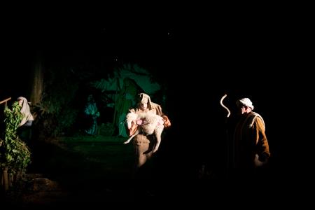 Zadnja uprizoritev predstave Božična noč v sezoni 2019-2020 21